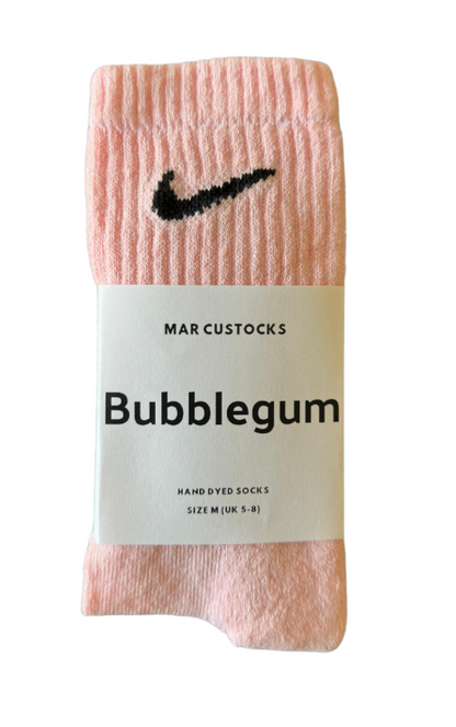 Bubblegum Dyed Sock