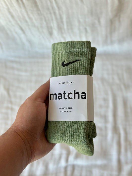 Matcha Dyed Sock