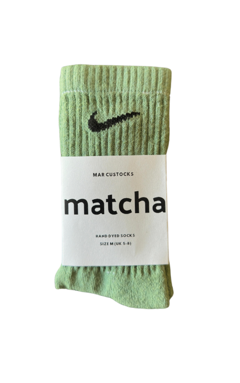 Matcha Dyed Sock